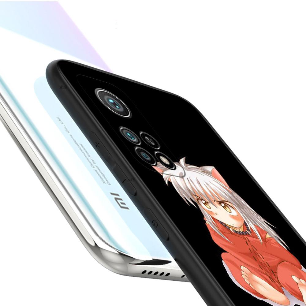 Anime Cute Inuyasha Phone Coque For Xiaomi Poco M4 Pro 5g F3 X4 Mi 11 Lite F4 Gt M3 11t 9t 10t X3 Nfc Note 10 Trend