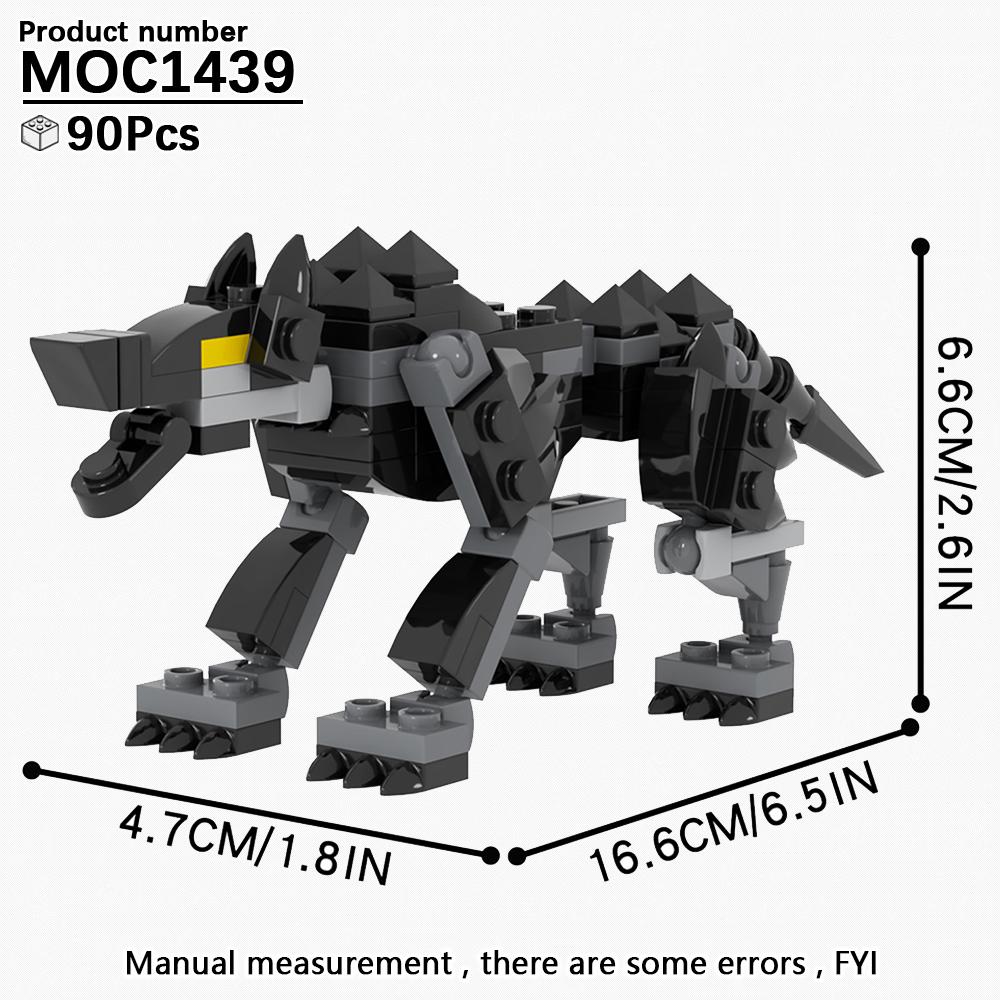 MOOXI Animal Series MOC Brick Panda Tiger Cat BrickHeaded Ser Model Adultes Building Block Kids Education Toys For Children Gift