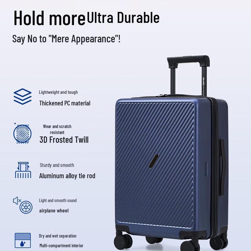 Aiwashi OCX6708 Frosted Hardshell Suitcase with Password Lock 20 inch