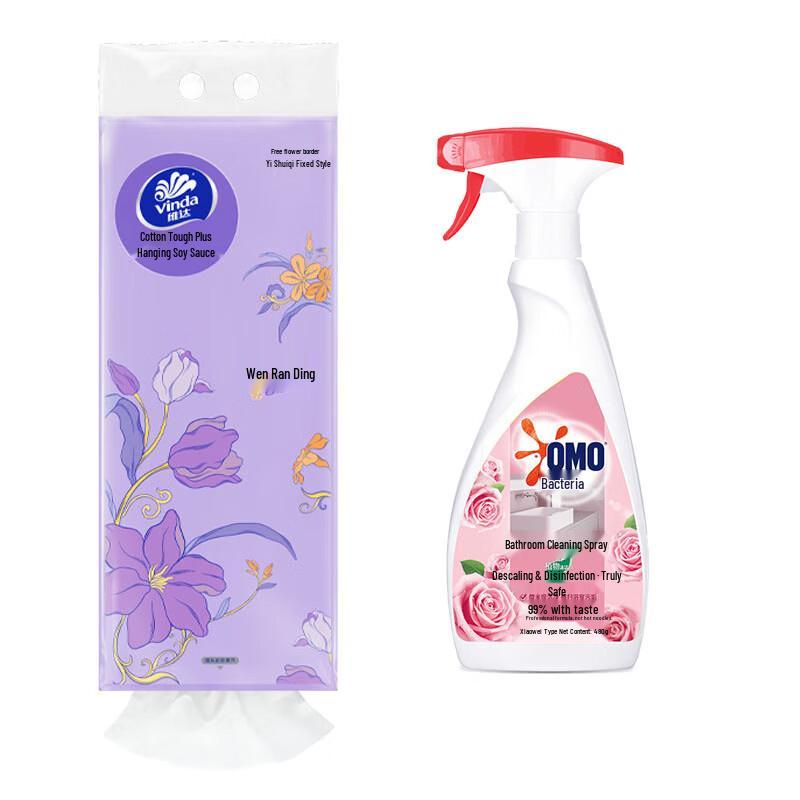 Vinda Hanging Tissues & Bathroom Cleaner Bundle