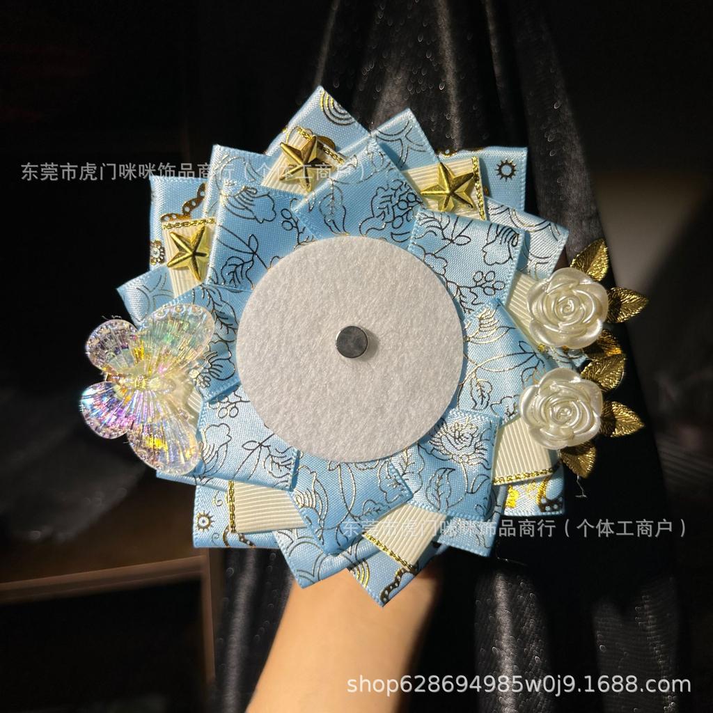 2025 new cabbage badge holder two-dimensional peripheral pendant bar star decorative brooch display holder in stock