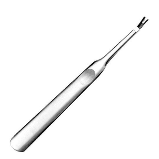 Portable Cuticle Pusher Remover Nail Art Manicure Trimmer Stainless Steel Tool
