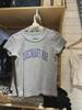 BM Style Pure Gray San Francisco Letter Round Neck Short-Sleeve T-Shirt - Women's Summer Fashion
