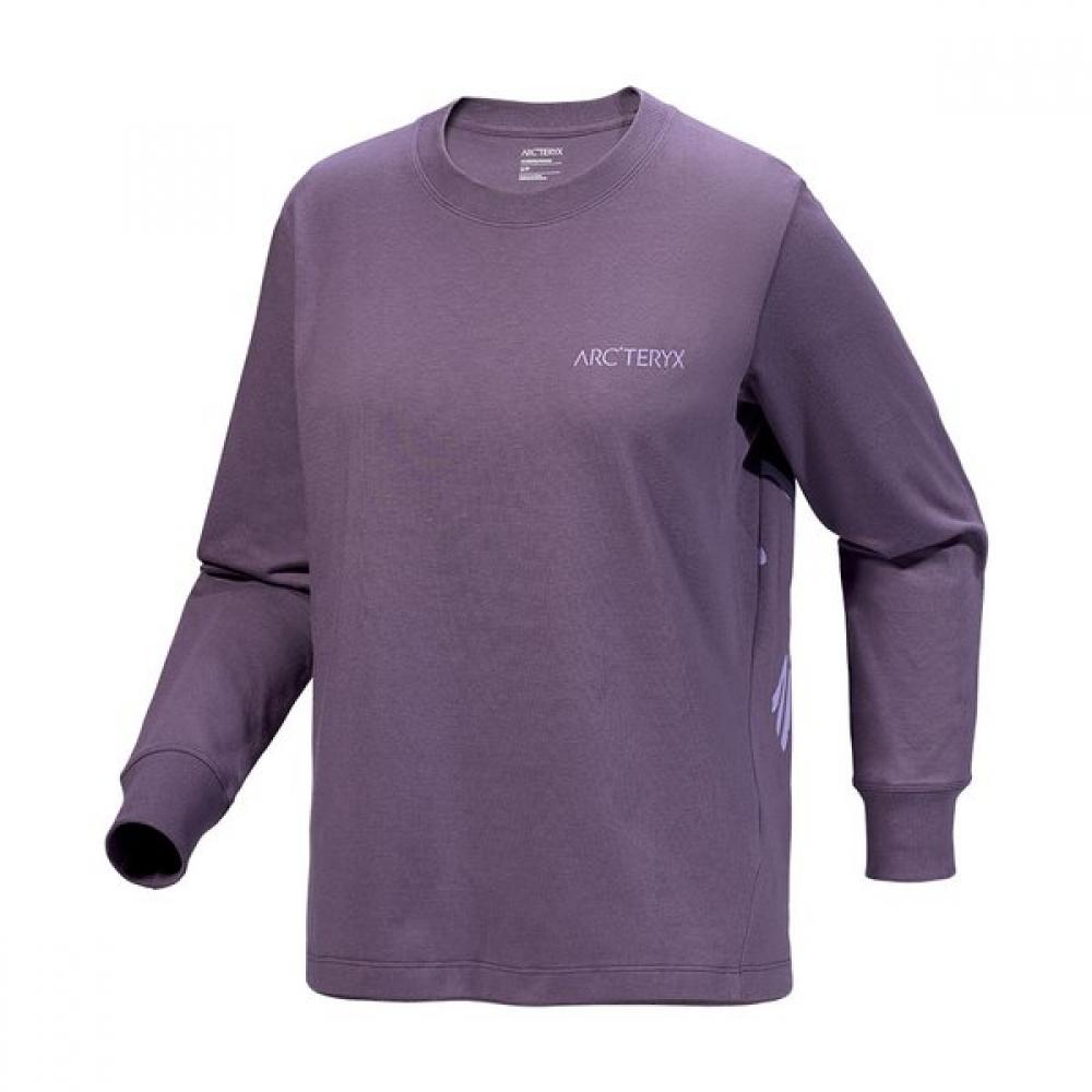 Arcteryx Ss26 Crag Cotton Bird Crew Neck Shirt Ls Women