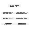 Glossy Black GT 630i 630d 640i 640d XDrive SDrive Numbers Letters Emblem for GT Series E63 E64 F06 F12 F13 G32 Accessories UK8