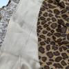 Adeu Brown Leopard Print Gazer Skirt Skirt O BrownUsed