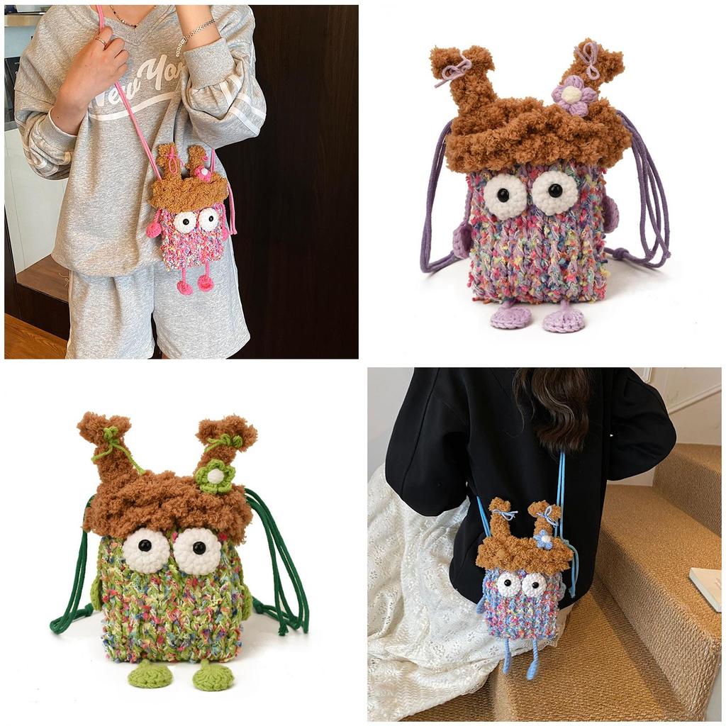 Trendy Soft Fabric Shoulder Bag With Internal Pouch For Womens Street Fashion