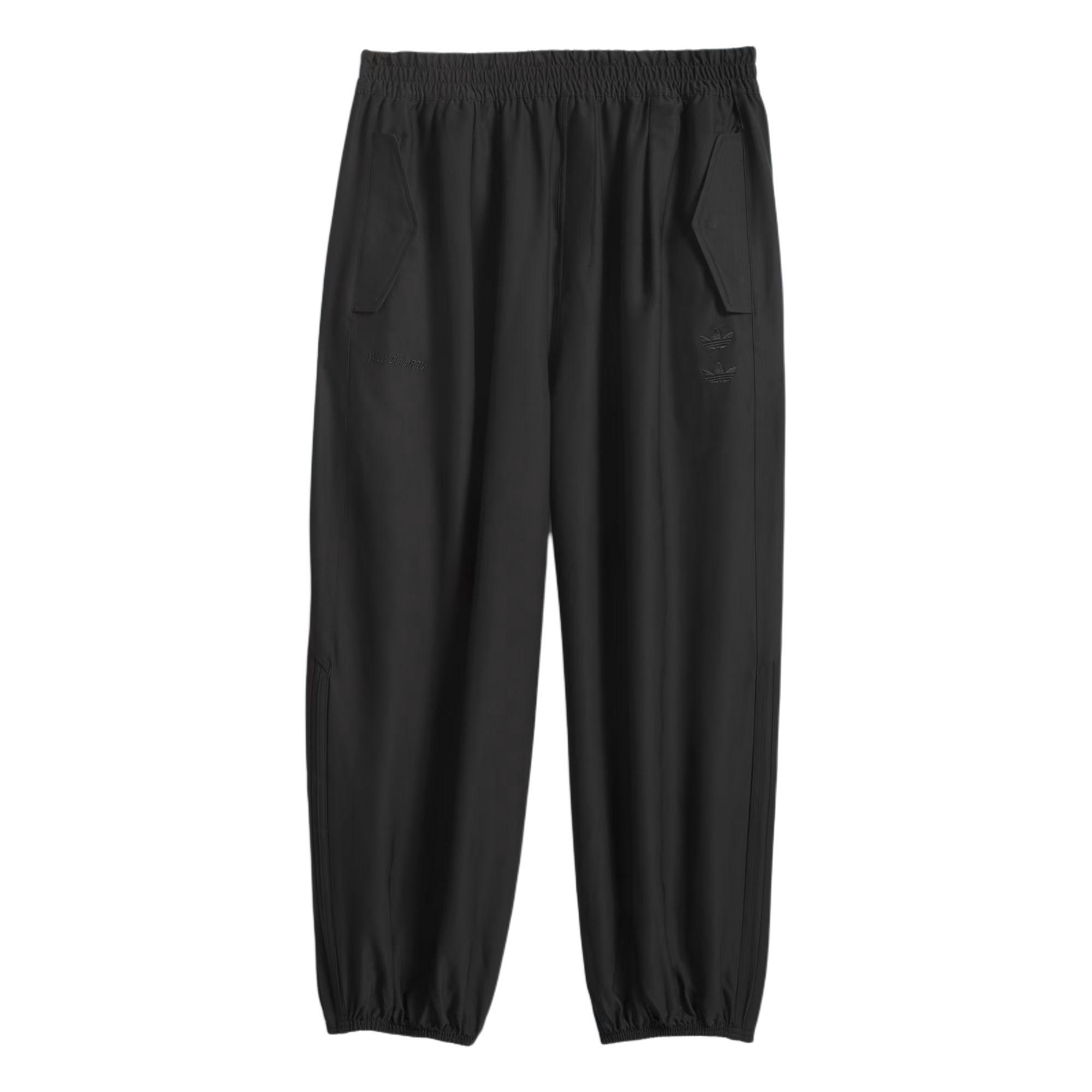 adidas x Willy Chavarria Twill Oversize Track Pants Black Men s KD9349 XS