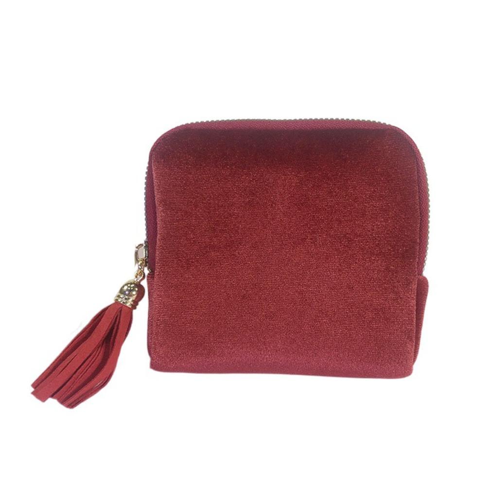 Tassel Jewelry Packing Bag Bracelet Jewelry Holder Light Luxury Jewelry Storage Bag  Vacation
