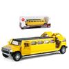 1/32 Měřítko H6 Prodloužit Limuzína tlakově litý model auta, zatahovací autíčko se zvukem a světlem pro děti Batole Chlapci Dívčí kolekce