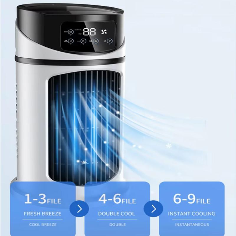 Portable Mini Conditioner Water Cooling Fan Water Cooling Conditioning Air Cooler for Office Home Air Conditioner