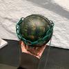 2025 New European & American Halloween Funny Skeleton Chain Crossbody Bag Gothic Style Shoulder Small Round Bag