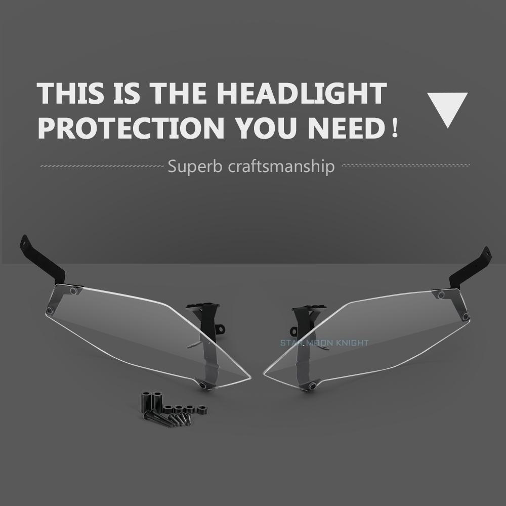 For BMW F900XR F 900 XR  -  Motorcycle Accessories Headlight Protection Protector Headlight Film Guard Front Lamp