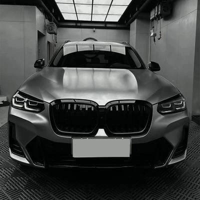 Fólie na polepy aut Matná Metalická Uhlově Šedá Barvu Měnící Vinylová Fólie PET Samolepka Bez Bublin Polepování Autodoplňky Auto Samolepky