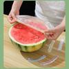 100 Pcs Elastic Food Covers, Disposable Plastic Bowl Lids for Fruit & Vegetable Storage, Freshness Seal Wraps Bag