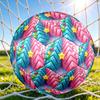 1pc Candy Land Adventure Themed Soccer Ball, Size 5, Lightweight PVC Material, Outdoor Training Soccer Ball Gift. q62268