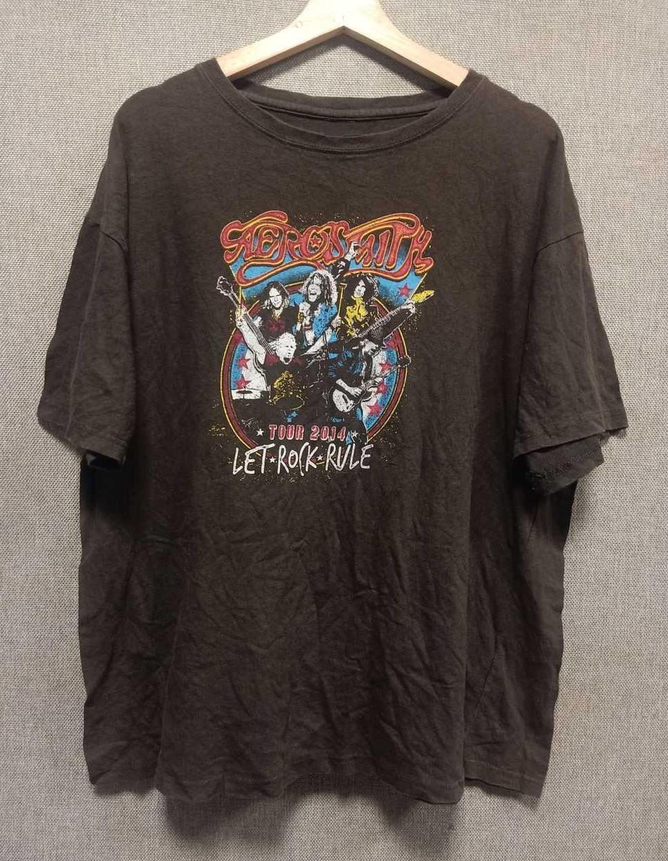 Aerosmith Let Rock Rule 2014 American Rock Shirt YH239 XXL