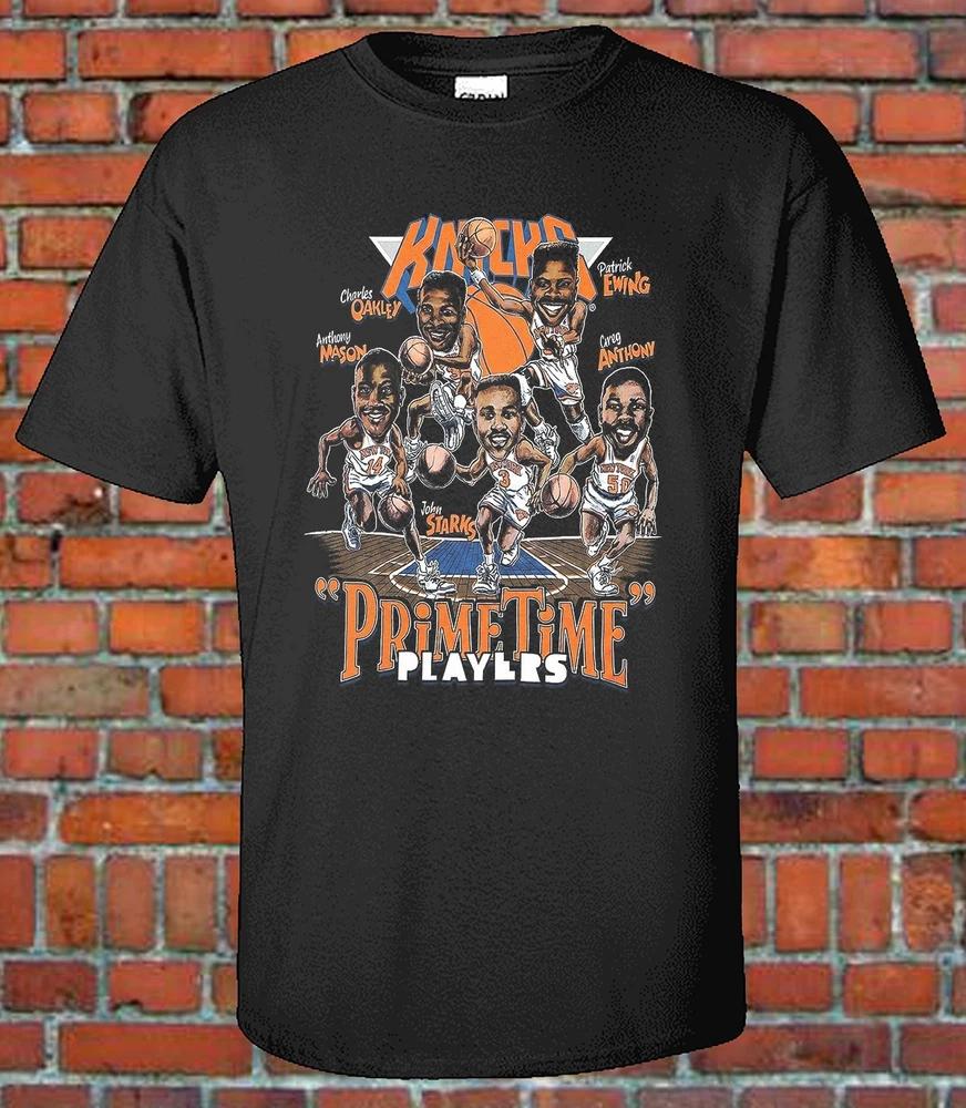Vintage Recreated Knick Character Tee Bootleg Tee Graphic TShirt M
