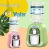 Yellow Duck Children's Mini Water Dispenser Toy - Educational Kitchen Playhouse Drink Machine