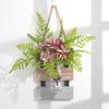 Plant Flower Succulent Cluster With Handcrafted Elements For Decor Indoor