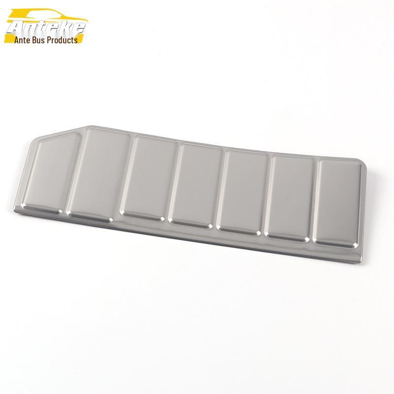 

Stainless Steel Pedal Set for 22 EVOS: Includes Accelerator, Brake, and Rest Pedals.