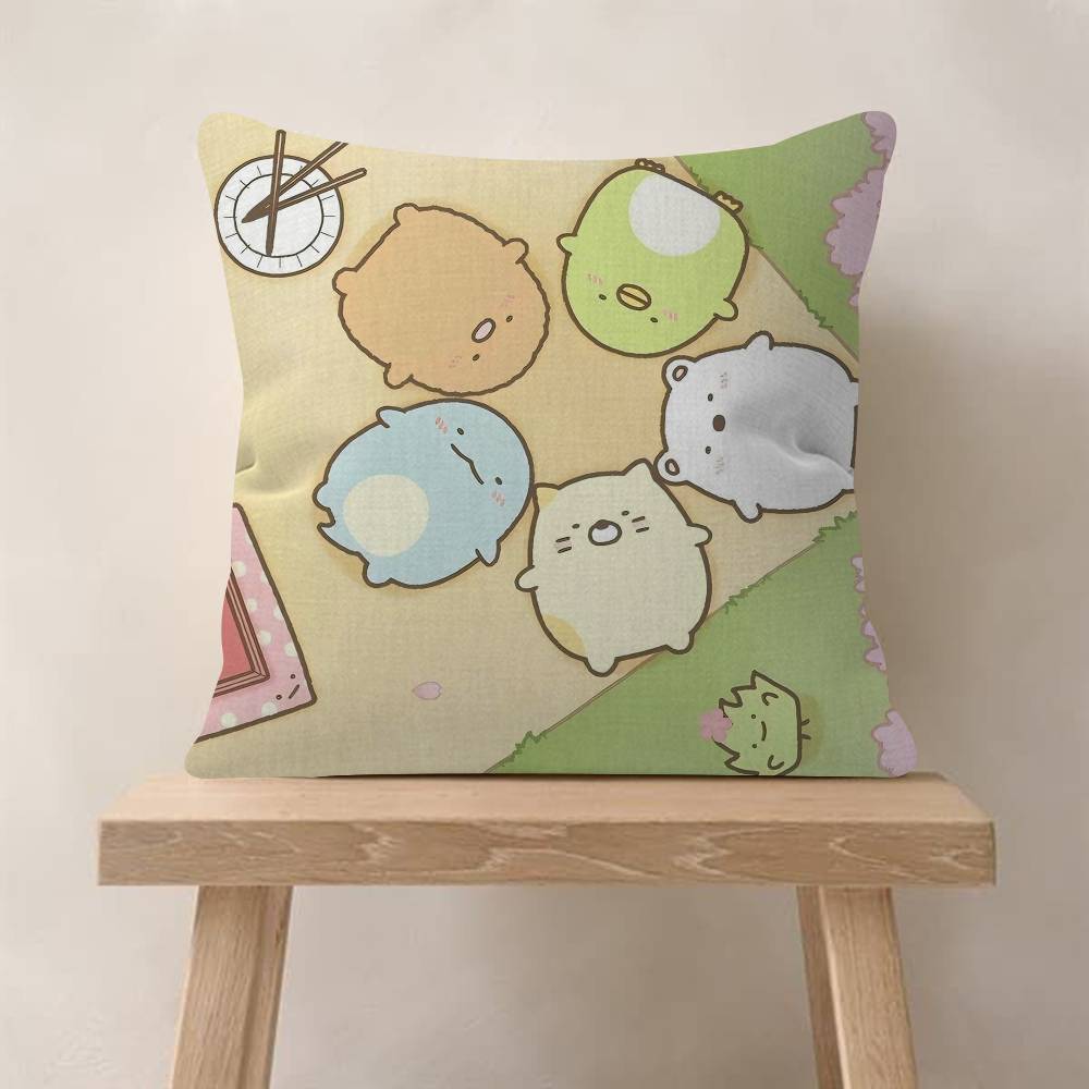 

Cartoon Sumikko Gurashi Cool Cushion Cover 30x50 Polyester Sofa Cushions Decorative Throw Pillows Home Decoration Pillowcover 30x30cm