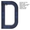 Outdoor House Number Light Solar Address Sign, LED Lighted for Waterproof Sign Outdoor, Auto On/Off, Garden Door Decoration Warm
