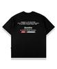 URBANAGE Newtro Signature Oversized Short Sleeve T-Shirt_Black