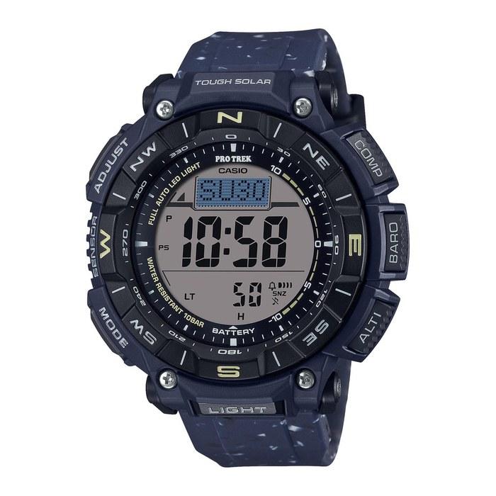 Casio Pro Trek PRG-340SC-2JF Climber Line Tough Solar Watch - Men s Navy