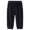 Summer Men Thin Casual Cropped Trousers Men's Straight Loose Fashion Sports Shorts Plus Size