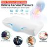 Relaxing Sleep Pillow Orthopaedic Firm Head Pillows Memory Foam Pillow Orthopedic Pillow Neck Back Support