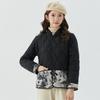 Women's Fall and Winter Long-sleeved Warm Light Chinese Style Fashion Casual Threaded Collar Outside The Cotton Cotton Clothing 2522