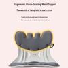 Ergonomic Heated Lumbar Support Cushion