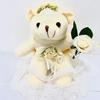 Wedding Gift, Wedding BearWelcome Bear, Pair Set of 3 Sizes (Medium)