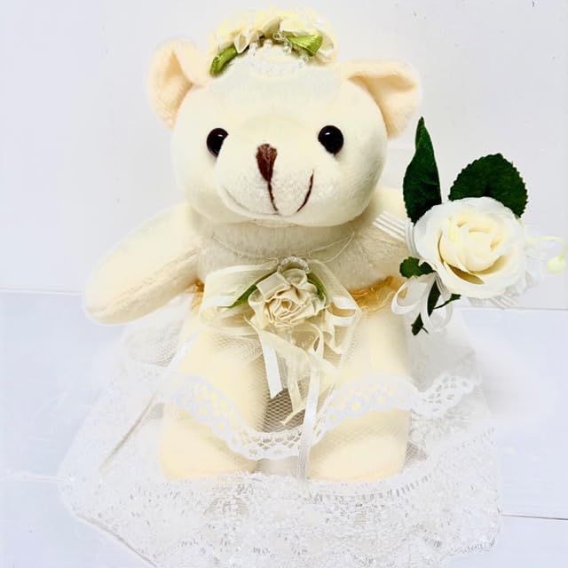 Wedding Gift, Wedding BearWelcome Bear, Pair Set of 3 Sizes (Medium)