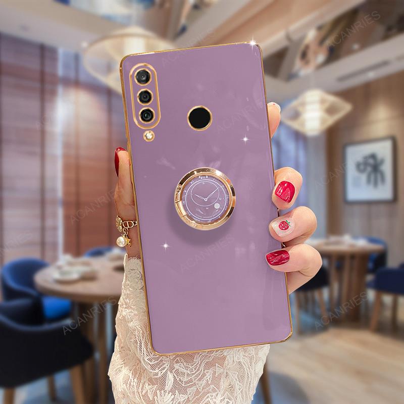 P30lite P30pro Luxus-Hülle mit Überzugsringhalter für Huawei P30 Lite P40 P20 P 20 30 Smart Pro Plus 2019, Stand-Silikon-Rückseite