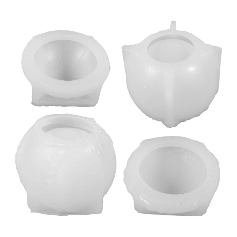Basketball Baseball Silicone Candle Cup Molds For Handmade Candle Soap Concrete Planter Storage Box Making And Resin Art