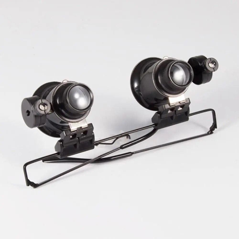 Verstellbare 20X Lupe Brille Juweliere Reparatur Tragen Lupe Uhren Reparatur