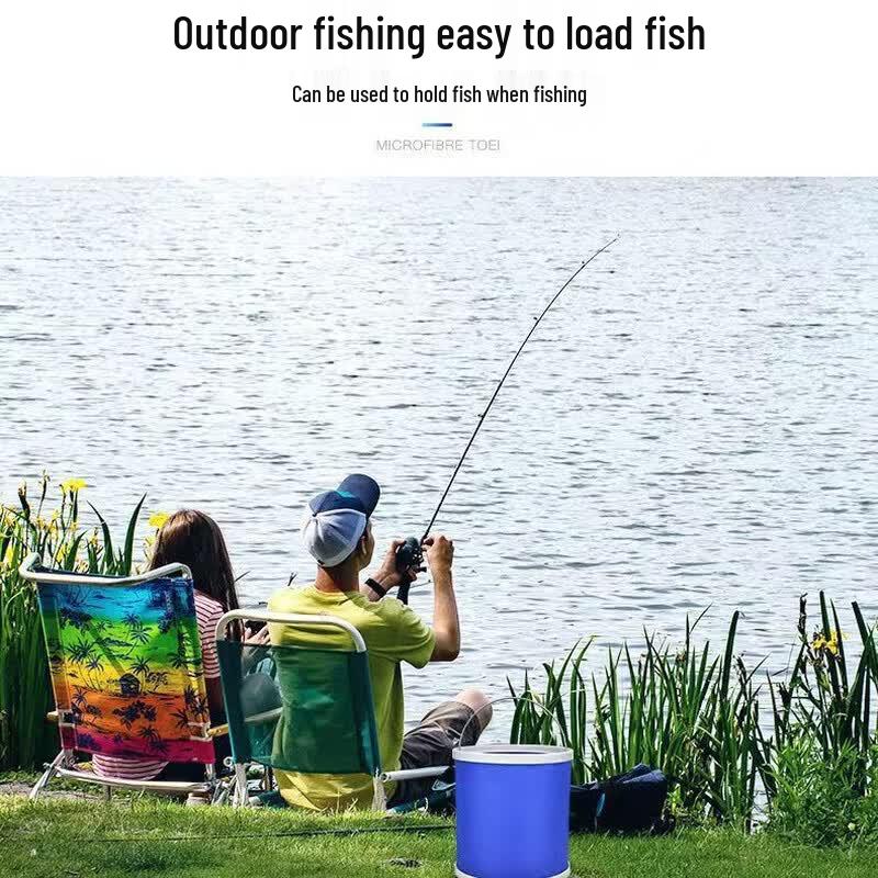 9L Portable Folding Outdoor Bucket