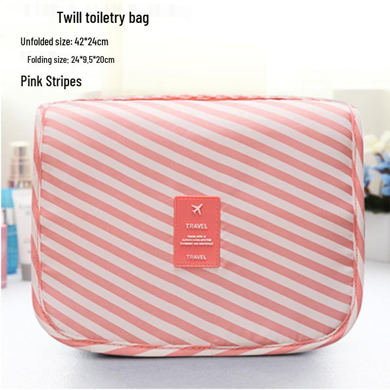 Large Capacity Travel Makeup Bag with Wet & Dry Separation