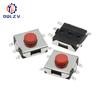 6*6*3.1MM SMD Switch 5Pin Touch Micro Switch Push Button Switches Red SMD Tact Switch