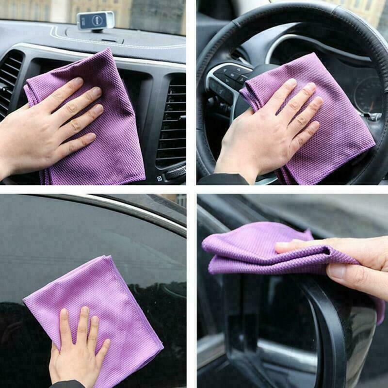 Fish Scale Microfiber Polishing Cleaning Cloth