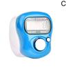 Plastic Point Marker Row Finger Counter LCD Electronic Digital Tally Counter For Sewing Knitting Weave Tool Mini Stitch Counter