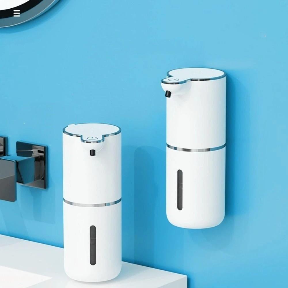 Wiederaufladbarer Automatischer Flüssigseifenspender 380ML Berührungsloser Spender Badezimmer