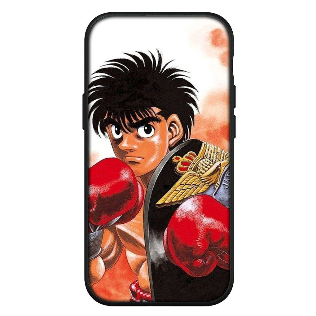 For iPhone 16 15 Xiaomi Redmi Note 13 12 11 Pro Max X 9 14 XR Samsung Galaxy A16 S24 S23 Plus A06 Huawei OPPO Cartoon Hajime No Ippo Anime Phone Case