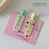 1/1pcs Candy Color Fruit Hair Bang Clip Summer Hairpin No Crease Acrylic Barrette Hair Side Clamp For Girl Hair Accessories