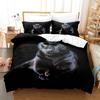 Leopard Bedding Set 3D HD Printed Animal Duvet Cover Pillowcase 2/3pcs Luxury Cover Kids Men Teens Bed Cover Gift