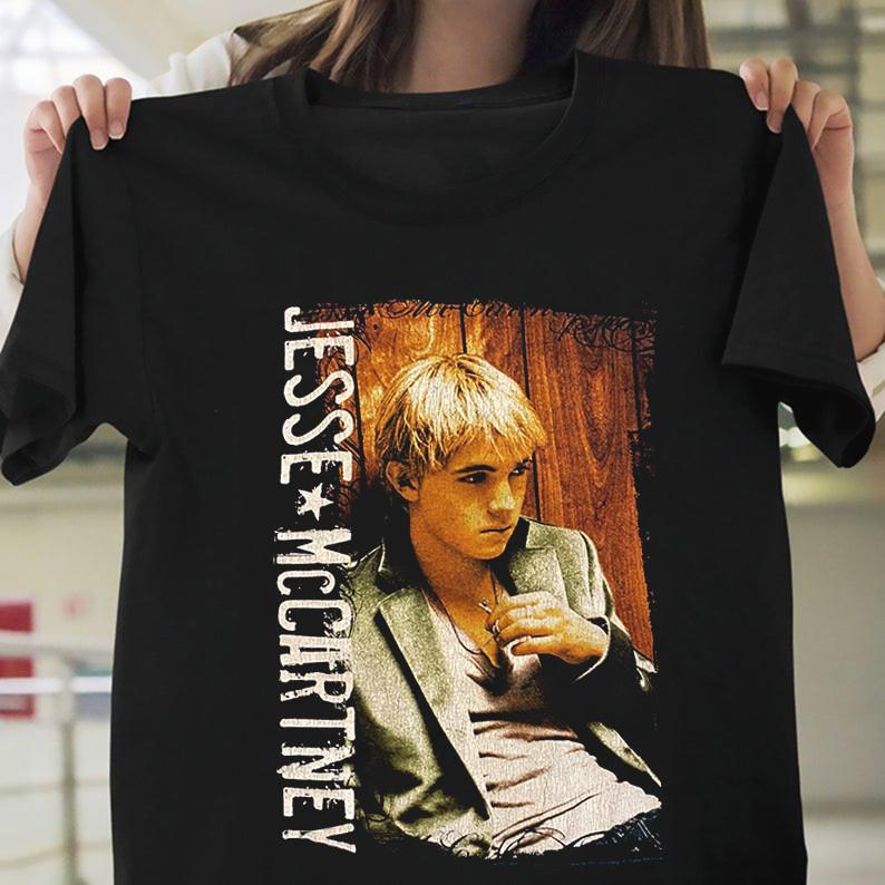 Jesse McCartney Beautiful Soul Tour T-Shirt For Men And Women S