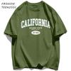 Golocn State California Est Men TShirts Casual Cotton TShirt ONeck AllMatch Clothing Unisex Loose Summer Basics Sportswear