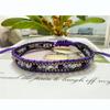 European & American Handmade Woven Crystal Retro Ethnic Friendship Bracelet for Women
